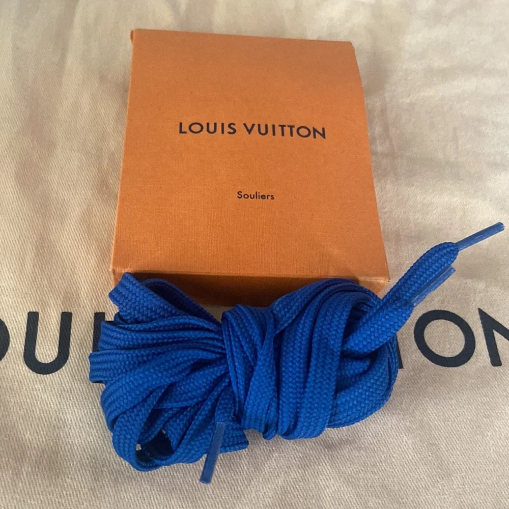 Louis Vuitton Rivoli Men Sneakers blue and white - Picture 7 of 7